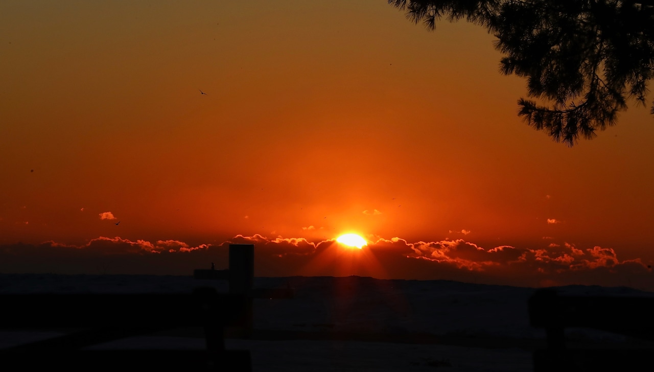 Sunrise on Staten Island