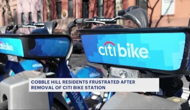 News 12 | Brooklyn | Removal of Citi Bike station in Cobble Hill leaves residents without many options