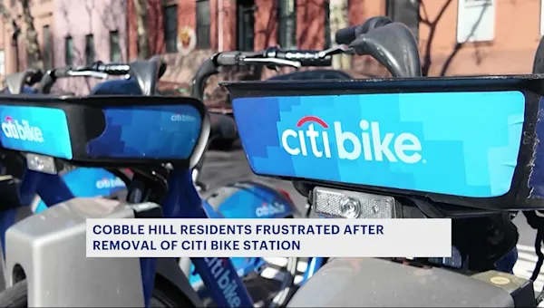News 12 | Brooklyn | Removal of Citi Bike station in Cobble Hill leaves residents without many options