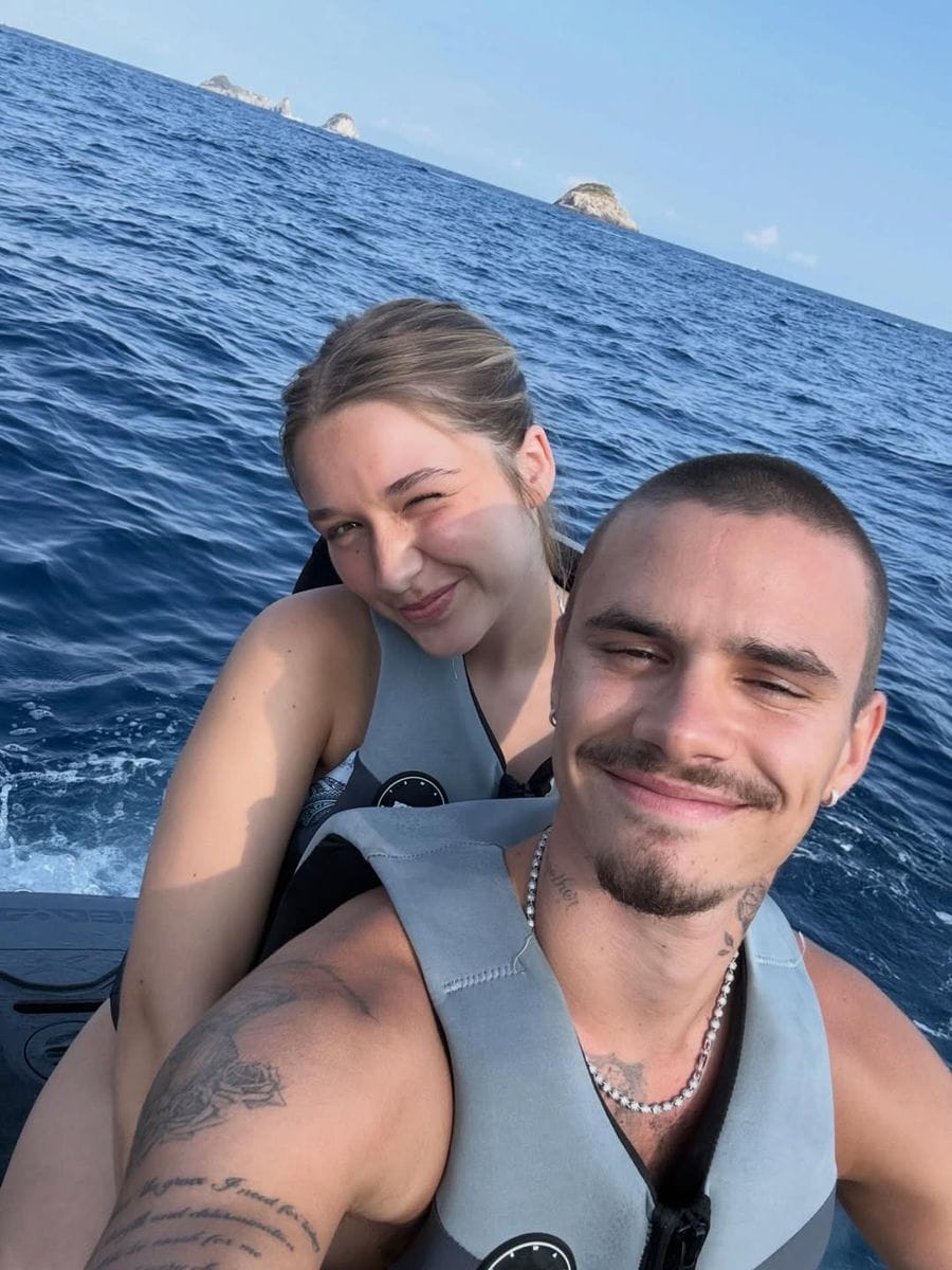 Romeo shared some of the highlights of his year, mentioning his girlfriend, parents and siblings, all while avoiding Brooklyn