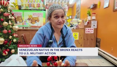 'I can't sleep.' Venezuelan in Soundview worried for loved ones after U.S. military capture of Maduro