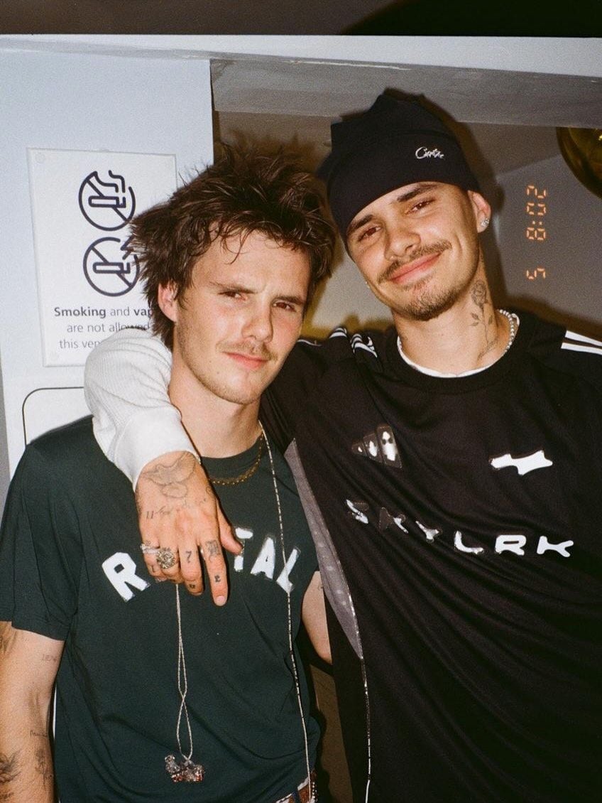 Romeo shared a photo alongside his younger brother, Cruz