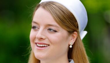 Late Queen's cousin Flora Vesterberg shines in 'non-traditional' maternity dress