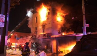 Two large, separate fires burn through Bronx home, deli