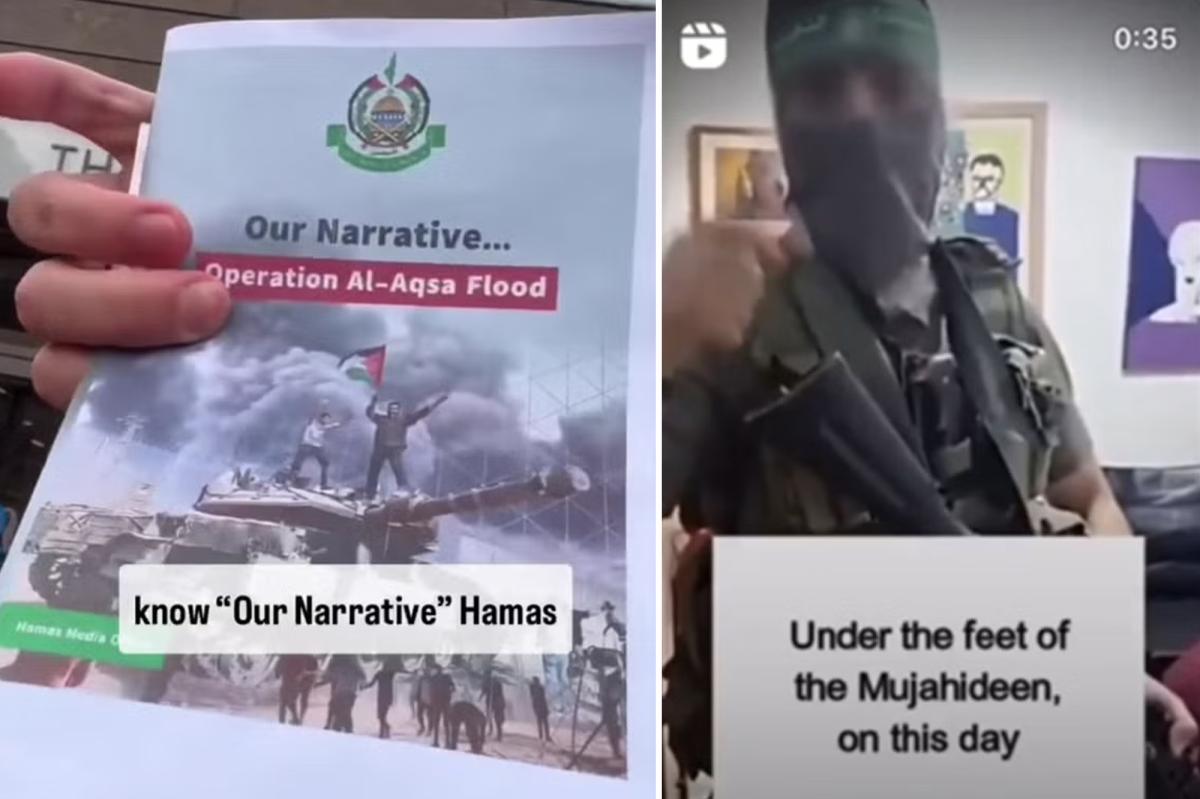 Exclusive | NYC campus activists peddle propaganda directly from Hamas: terrifying report
