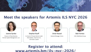 Artemis ILS NYC 2026 conference - Our fourth wave of speakers