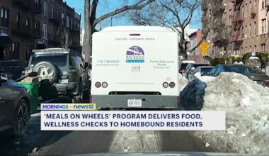 News 12 | Brooklyn | Bay Ridge Center’s ‘Meals on Wheels’ program delivers food, wellness checks to homebound residents during colder temps