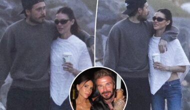 Brooklyn Beckham, Nicola Peltz hold hands in first photos since tirade against parents