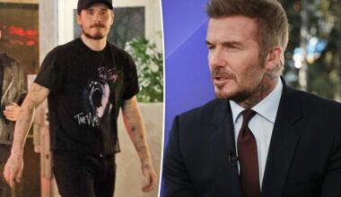 David Beckham points out his children's 'mistakes' after son Brooklyn's rant