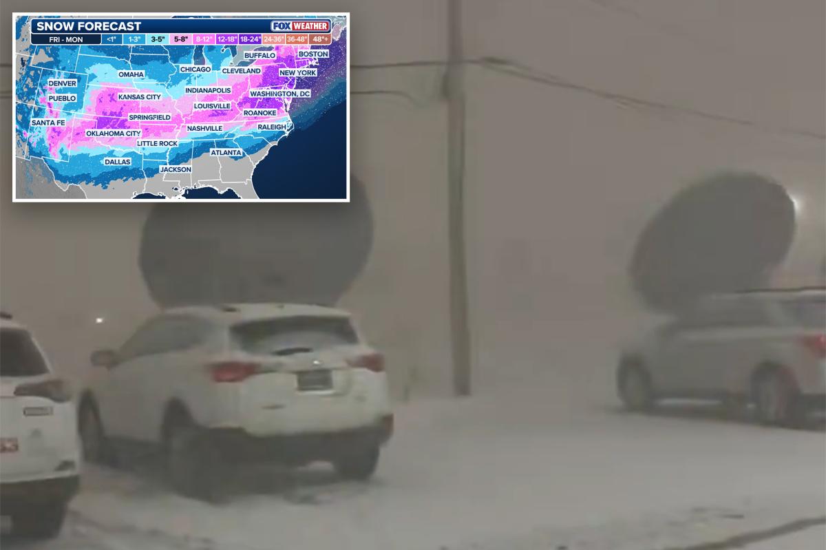 US states declare emergencies as historic winter storm threatens snow, ice and brutal cold temperatures