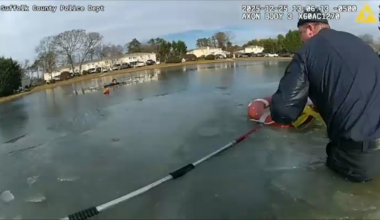 Long Island ice rescue boy meets his Suffolk County saviors – NBC New York