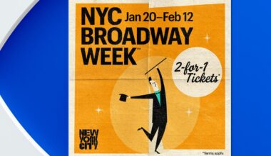 NYC Broadway Week returns for winter 2026. Here's how to get 2-for-1 tickets.