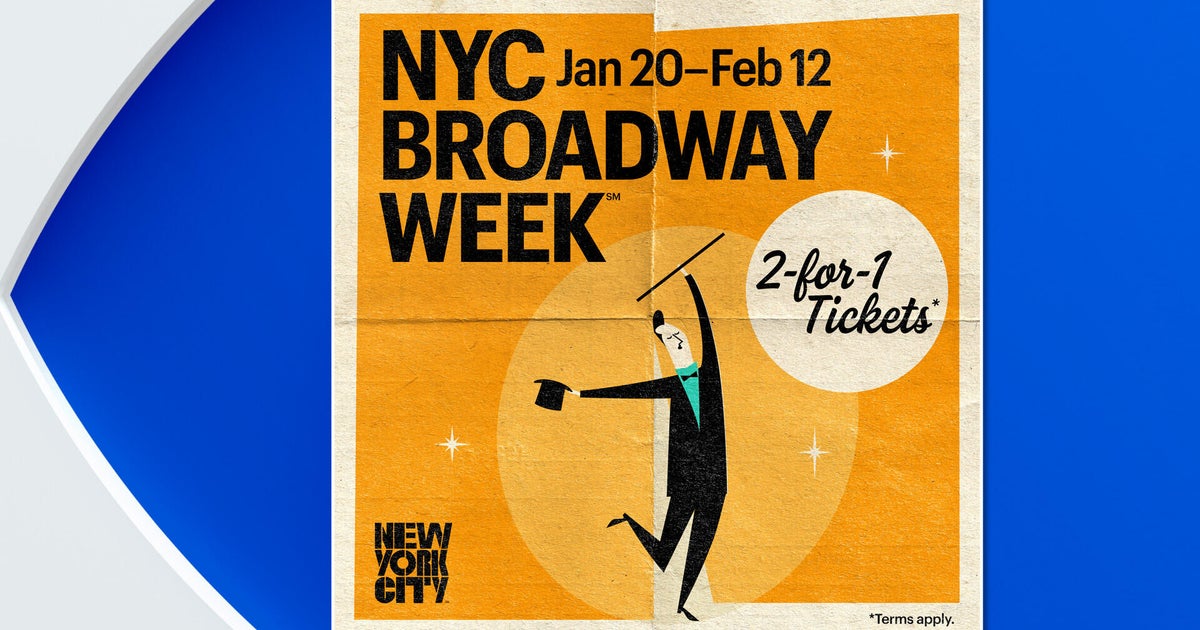 NYC Broadway Week returns for winter 2026. Here's how to get 2-for-1 tickets.