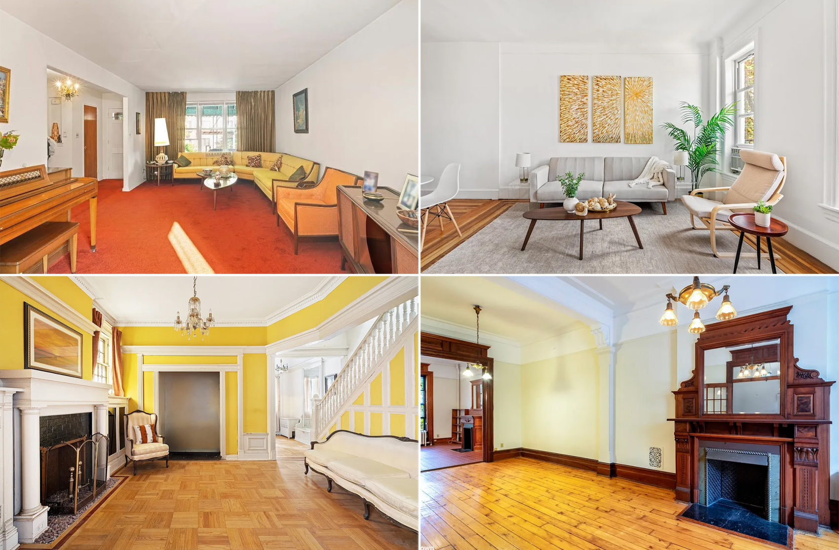 collage of brooklyn homes for sale