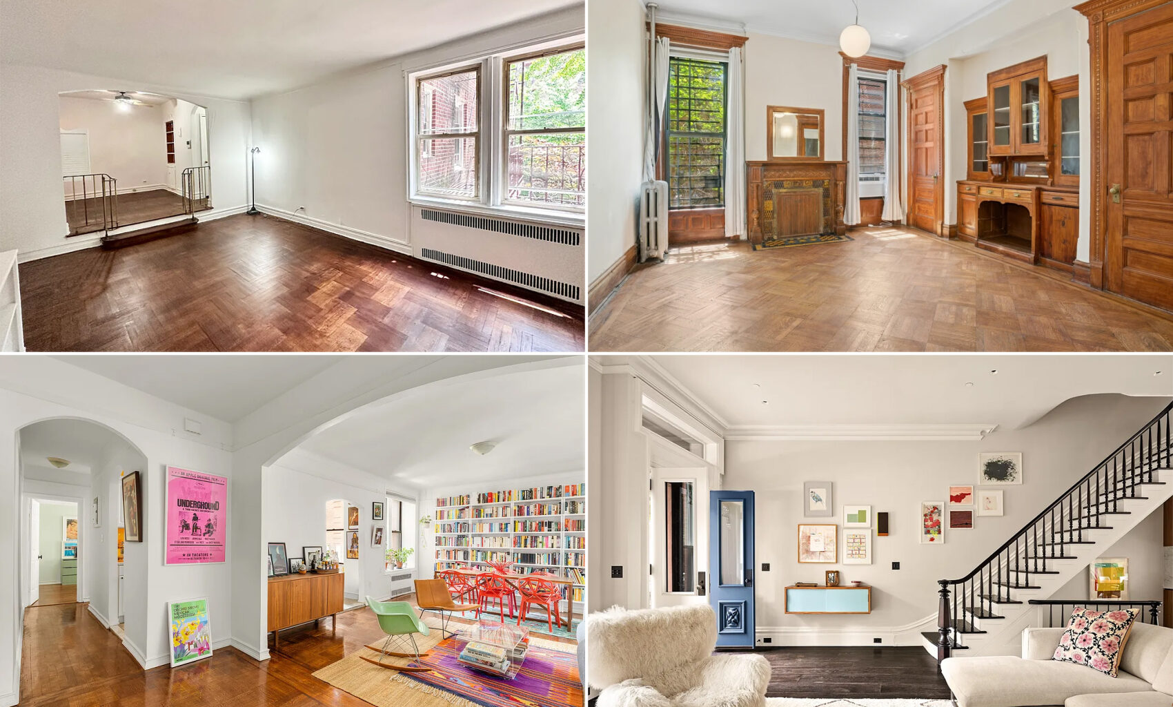 collage of brooklyn homes for sale