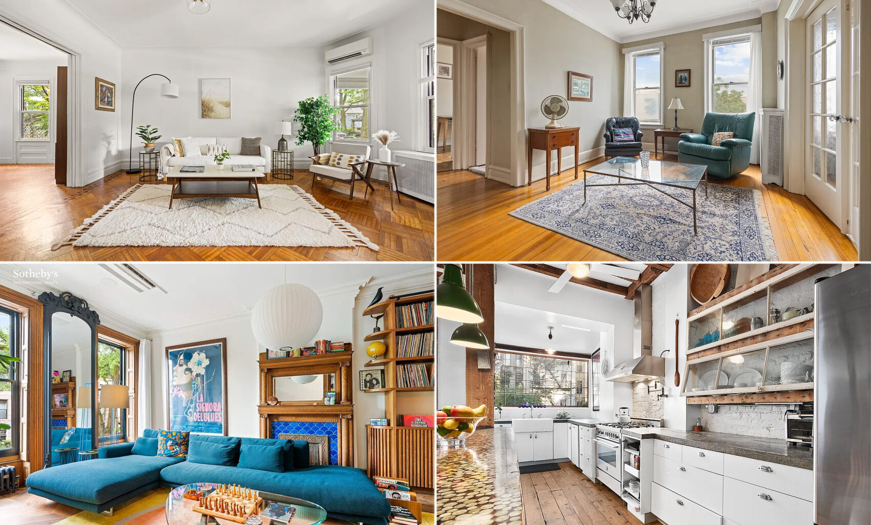 collage of brooklyn homes for sale