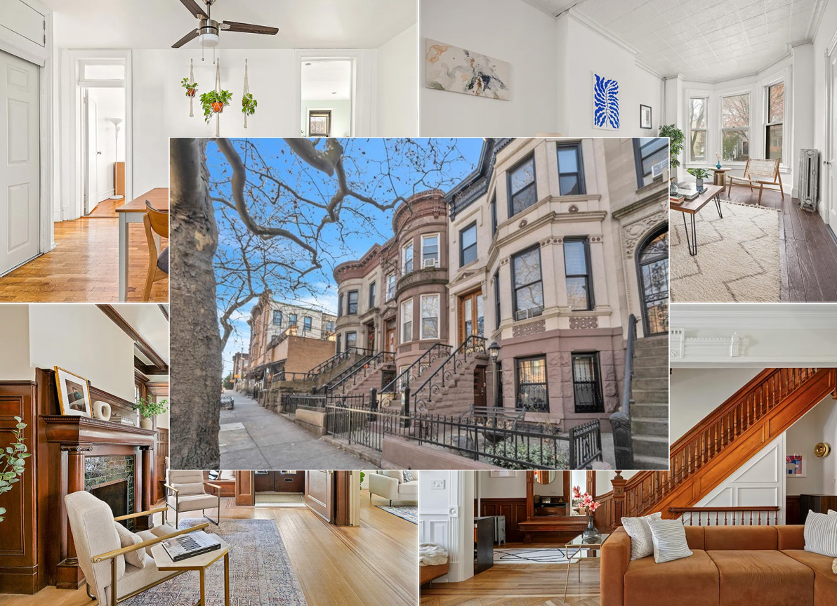 collage of brooklyn listings