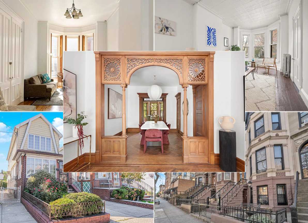 collage of brooklyn homes for sale