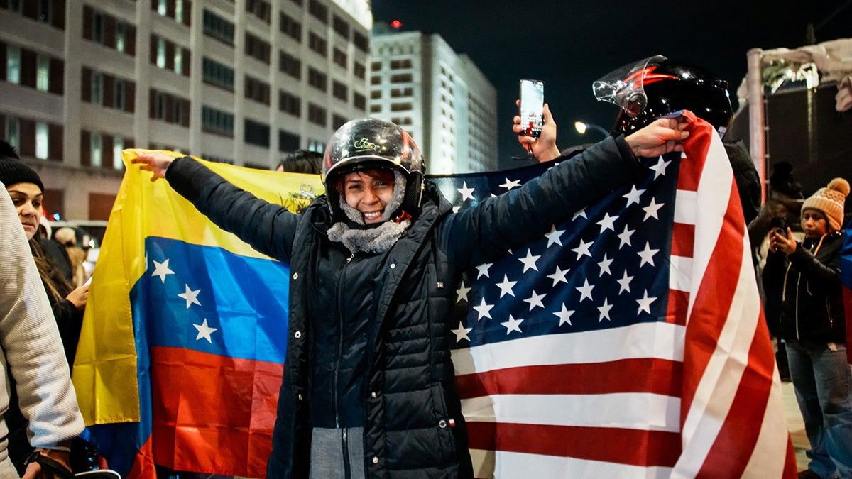 Activists outside Brooklyn detention center after Nicolas Maduro capture