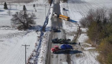 Driver killed in crash with school bus near Manhattan, Illinois, identified