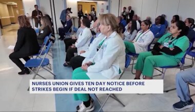 New York State Nurses Association delivers 10-day strike notification