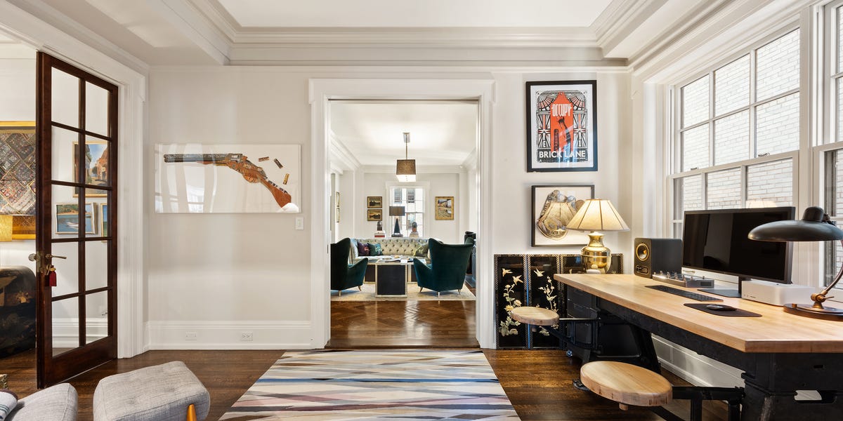 Uma Thurman’s Onetime Manhattan Duplex Lists for $9 Million