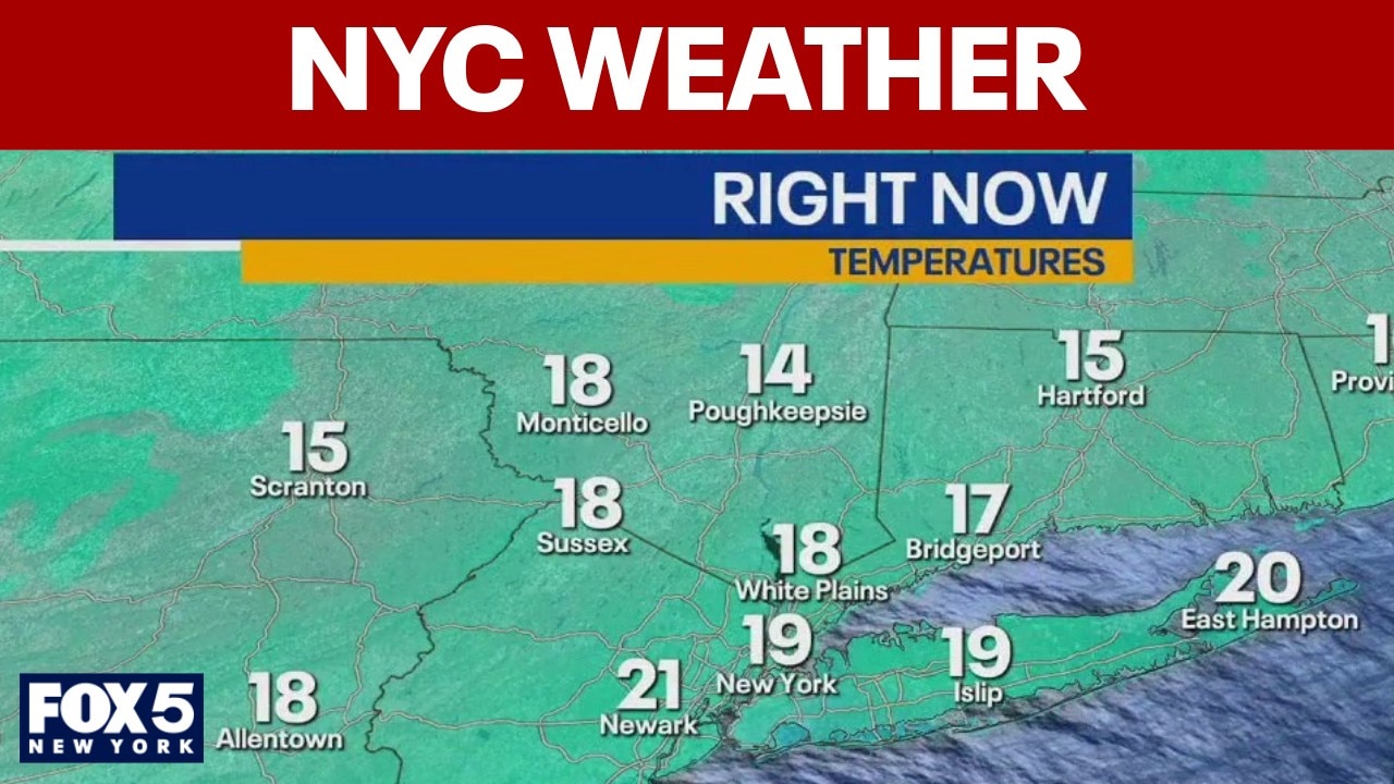 Latest NYC weather forecast, snow totals