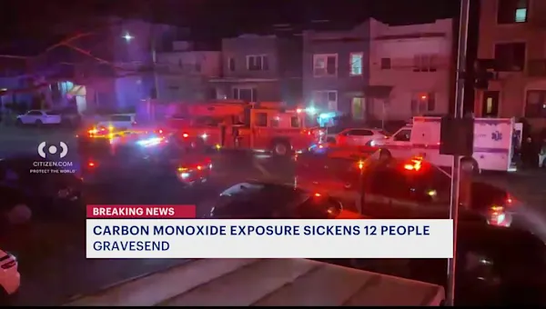News 12 | Brooklyn | Carbon monoxide sickens 12 people in Gravesend building overnight