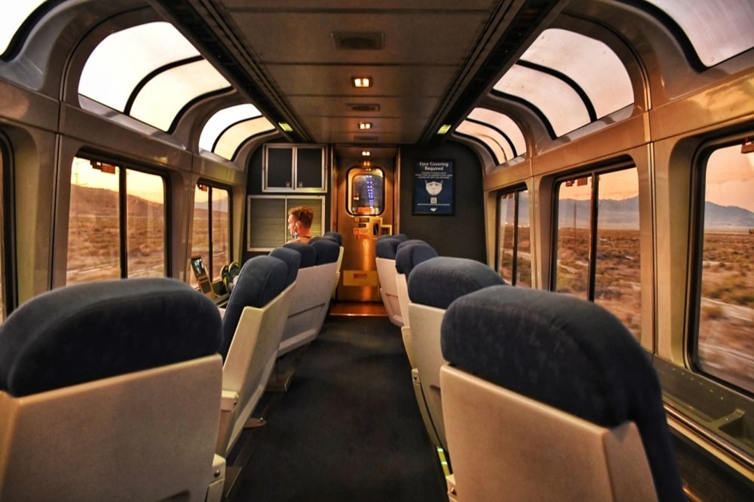 California Zephyr Window View