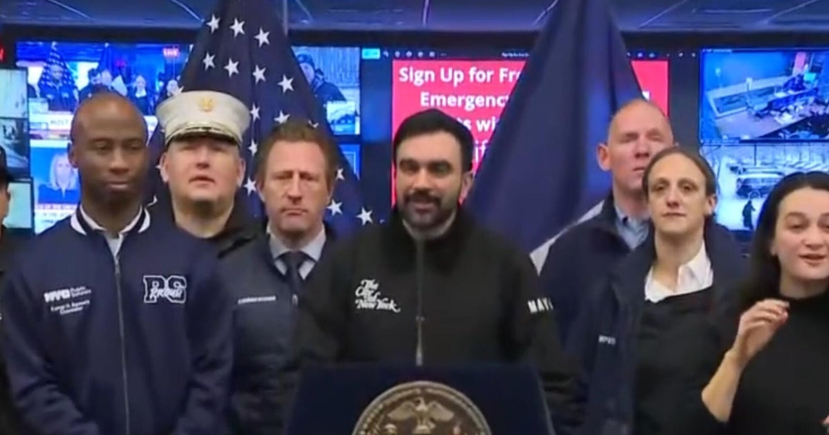 Mamdani gives updates on New York City's winter storm response