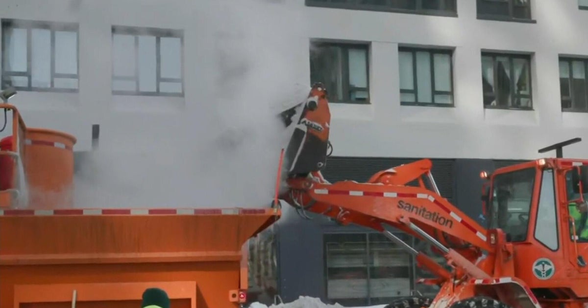 NYC deploys "snow jacuzzis" to clear roads and sidewalks
