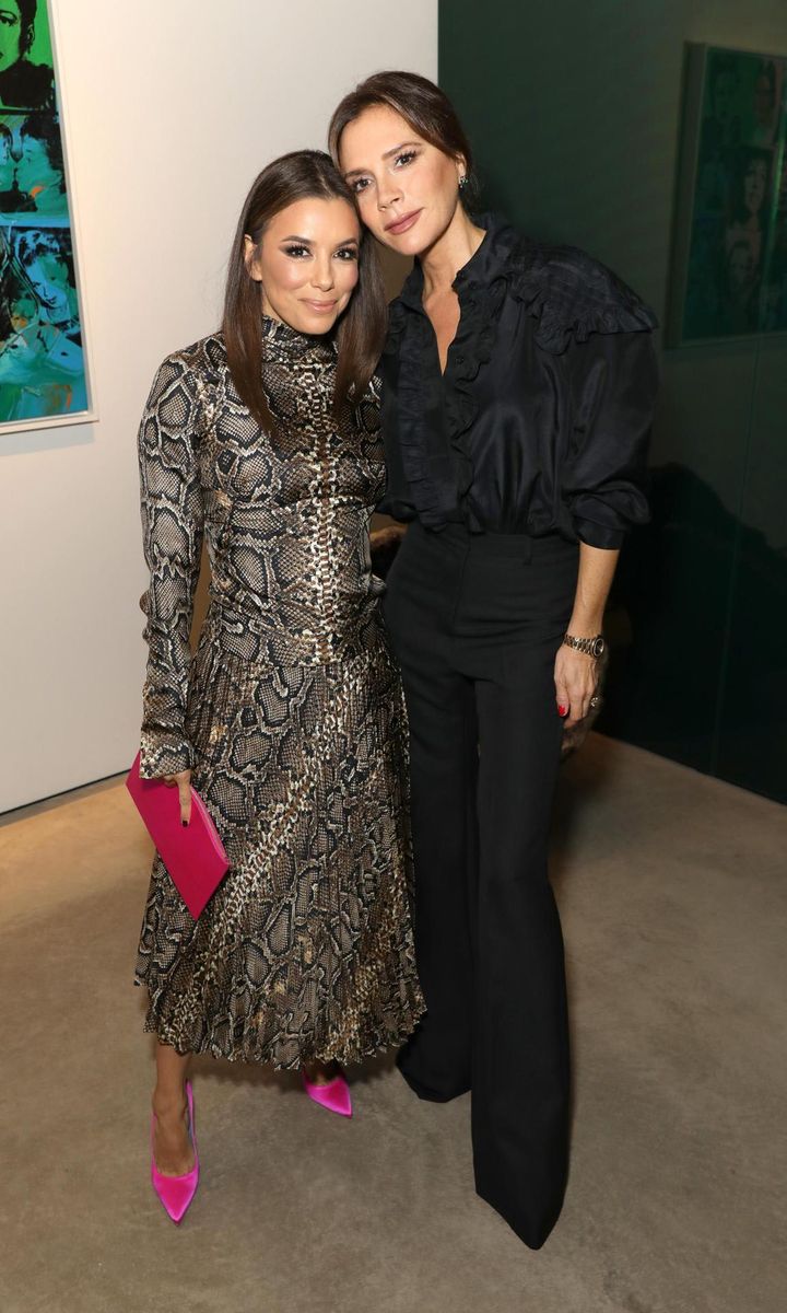 Victoria Beckham and Eva Longoria