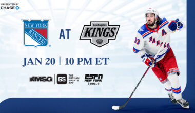 Rangers at Kings: Pregame Notes