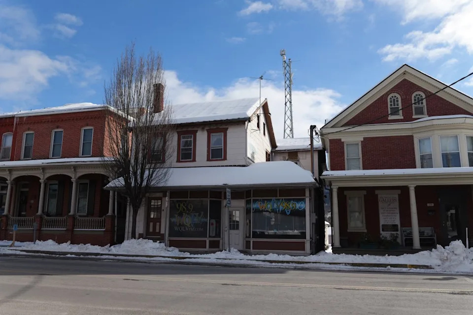 <strong><em>Kaylee Lindenmuth / abc27 News —</em></strong><em> WQLV-FM’s studios on Union Street in Millersburg, Pa., seen on Jan. 31, 2026.</em>