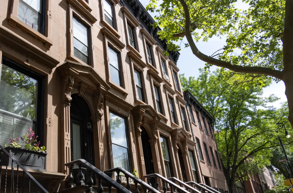 brownstone row