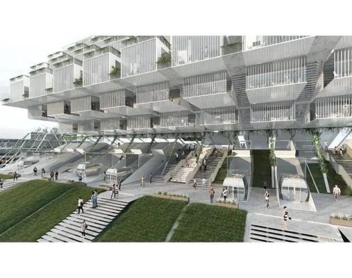 City on the Loop Brooklyn USA mixed-use