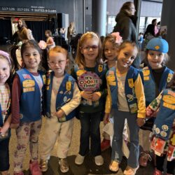 Barclays Center hosted the launch of Cookie Season 2026 for the Girl Scouts of Greater New York. Photo courtesy of Girl Scouts of Greater New York