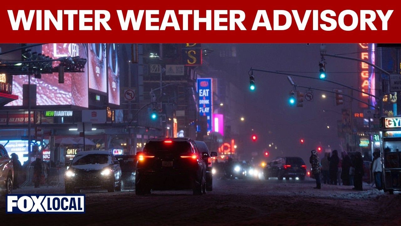 Winter weather advisory: slippery roads as snow ends across region