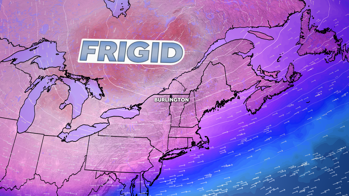 Arctic blast to bring near record cold in Vermont, New York