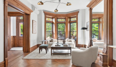 parlor with pier mirror