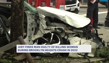 News 12 | Brooklyn | Jury convicts Brooklyn man of manslaughter for causing deadly 2023 crash