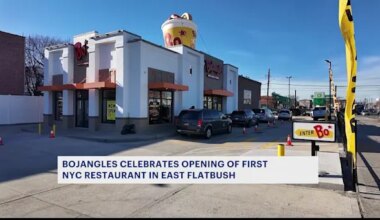 News 12 | Brooklyn | Bojangles opens Brooklyn location, marking new era for the Carolina-born chain