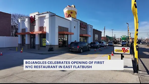 News 12 | Brooklyn | Bojangles opens Brooklyn location, marking new era for the Carolina-born chain
