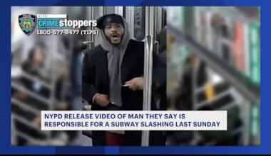 News 12 | Brooklyn | Police search for man responsible for slashing aboard A train in East New York