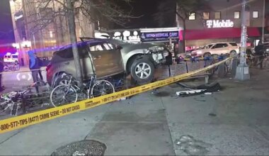 1 injured by driver accused of hitting multiple Citi Bikes in Kensington