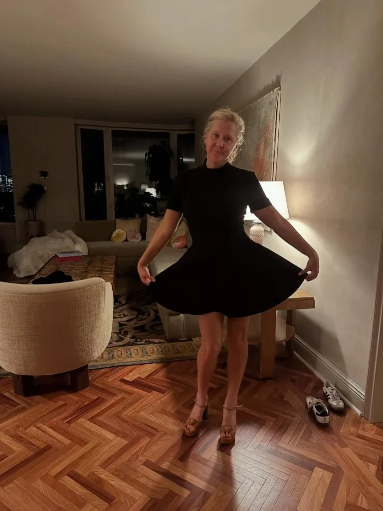 Schumer taking holiday photos in her new home. Amy Schumer /Instagram