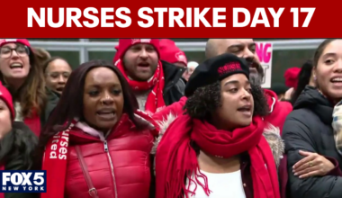 NYC nurses strike day 17 update