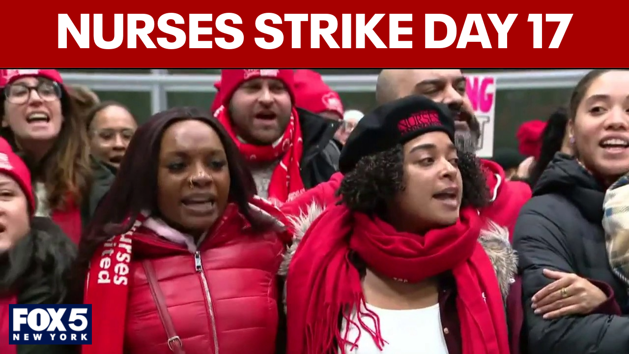 NYC nurses strike day 17 update