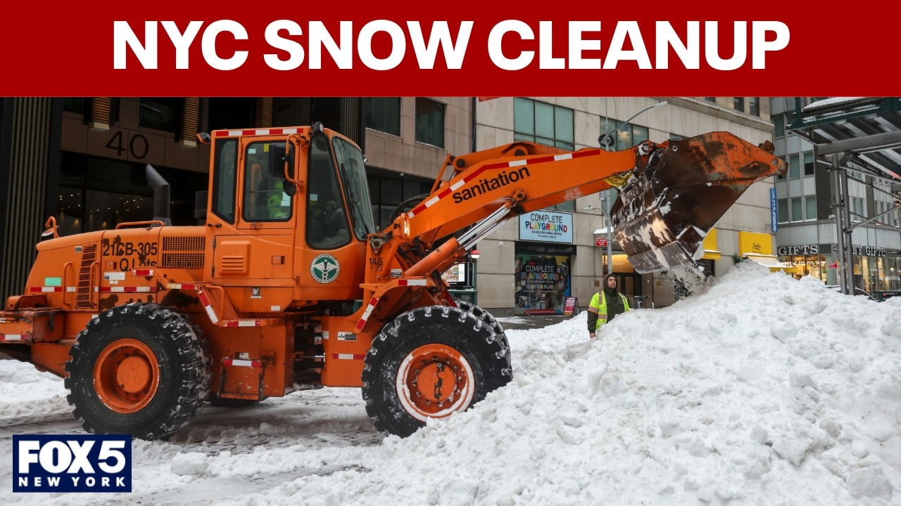 NYC snow cleanup: A look at conditions in the city