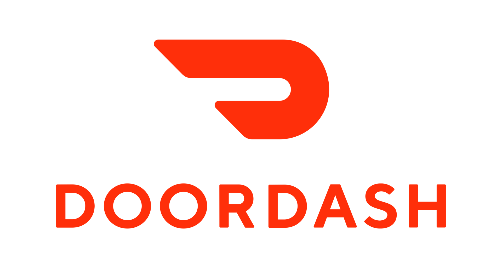DoorDash logo for newsrooms
